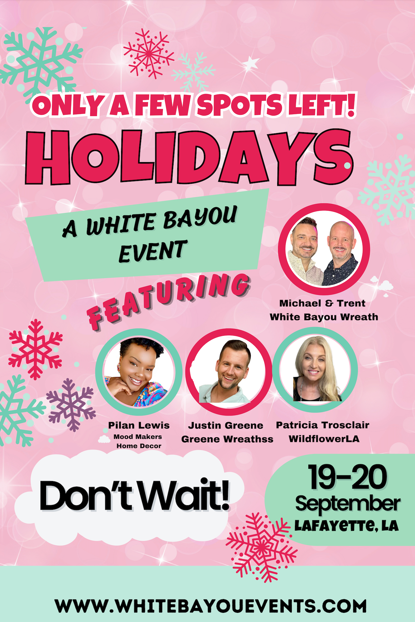 Holidays - A White Bayou Event